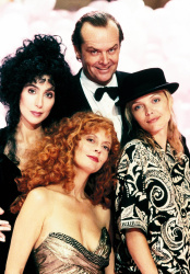 Michelle Pfeiffer - Jack Nicholson, Michelle Pfeiffer, Cher, Susan Sarandon - постеры и промо стиль к фильму "The Witches of Eastwick (Иствикские ведьмы)", 1987 (37xHQ) 445YMEya