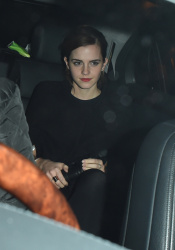 Emma Watson leaving the pre BAFTA party held at the Annabel's members club in Mayfair, London, 7 февраля 2015 (7xHQ) ExqfRDuk