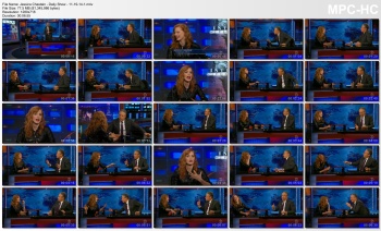 Jessica Chastain - Daily Show - 11-19-14