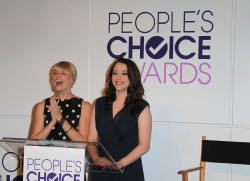 Kat Dennings - Kat Dennings & Beth Behrs - 2014 People's Choice Awards nominations announcement at The Paley Center for Media (Beverly Hills, November 5, 2013) - 83xHQ WxS1kL29
