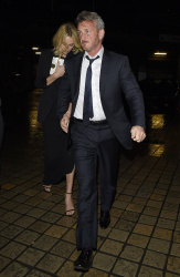 Charlize Theron and Sean Penn - seen leaving Royal Festival Hall. London - February 16, 2015 (153xHQ) YAhNx3mB