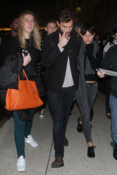 Jamie Dornan - Spotted at at LAX Airport with his wife, Amelia Warner - January 13, 2015 - 69xHQ AZNWydNV