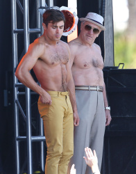 Zac Efron & Robert De Niro - On the set of Dirty Grandpa in Tybee Island,Giorgia 2015.04.30 - 140xHQ J5qBGA0B