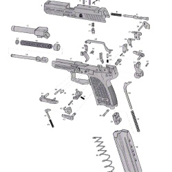 Pistola Heckler & Koch USP Compact - USP Uniformidad y Suministros