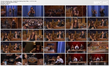 Rashida Jones - Tonight Show Starring Jimmy Fallon - 11-27-14