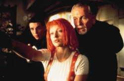 Milla Jovovich - Ian Holm, Chris Tucker, Milla Jovovich, Gary Oldman, Bruce Willis - Промо стиль и постеры к фильму "The Fifth Element (Пятый элемент)", 1997 (59хHQ) LslRdtry