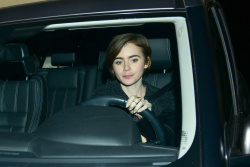 Lily Collins - Leaving the Sunset Marquis Hotel in West Hollywood - February 26, 2015 (7xHQ) MWSjwpw1