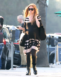 Isla Fisher - Isla Fisher - Out and about in Beverly Hills, 9 января 2015 (21xHQ) NIE6R3eL