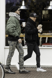 Adam Lambert - out and about with Sauli Koskinen in Amsterdam (2015.01.31) - 10xHQ V2OcnmaQ